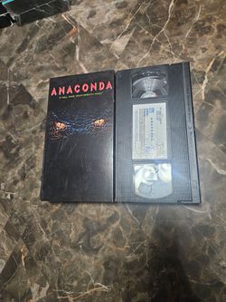 Anaconda (1997), VHS Movie, Columbia Home Video (1997), J. Lo Ice Cube