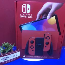 NINTENDO SWITCH (OLED Model) with 🖥️TV, Tablet And Handled Modes 📼 @ Just $39 🔥down Payment😱 & Take Home Today Try