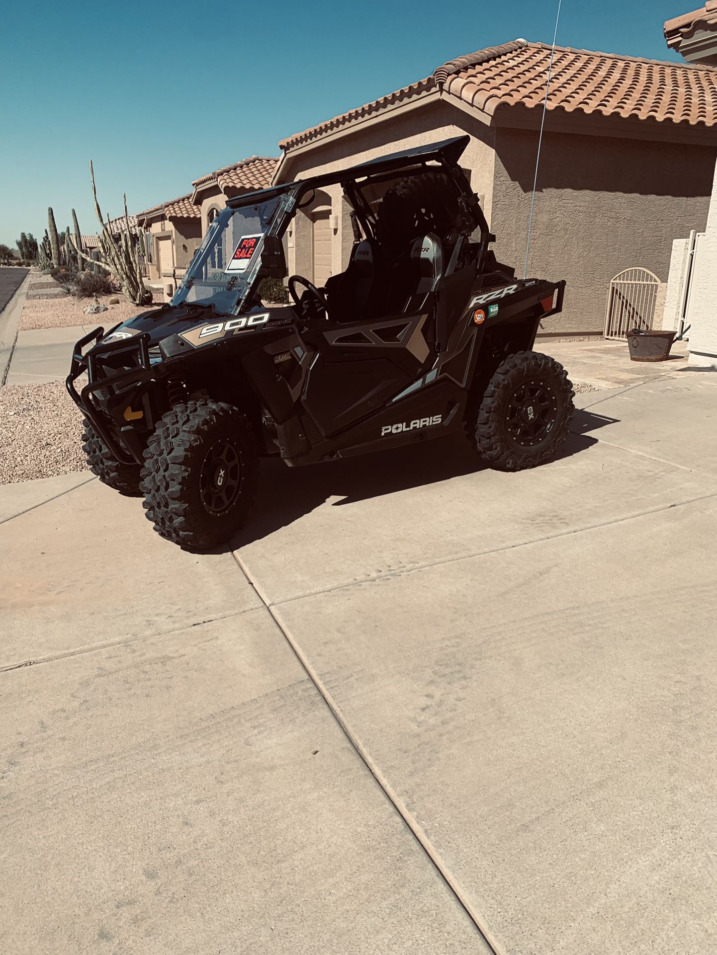 2018 Polaris RZR and Aluma Trailer