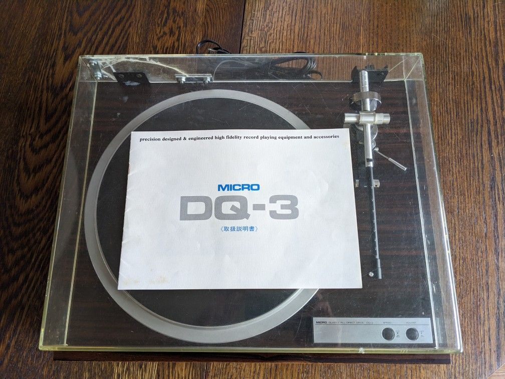 Micro Seiki Dq-3 Quarts Turntable w/ MA-707 Arm