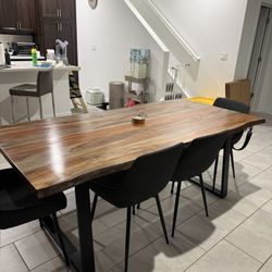 Wood Dining Table 