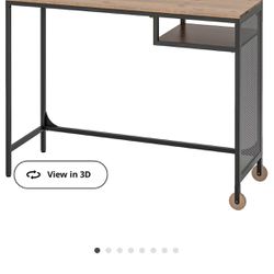 Desk: Ikeas Fjallbo $70