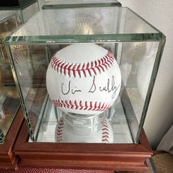 Vin Scully Auto Baseball / Dodgers 