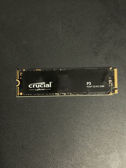 Crucial 1TB Pcie NVMe SSD