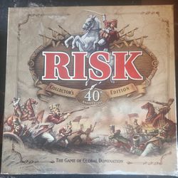 Collectors Edition 40th Anniversary RISK game