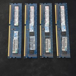 HP RAM DDR3 4*2GB