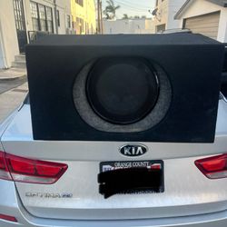 Alpine Type X 12 In Sub With Box 