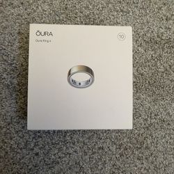 Oura Ring 4 Gold Smart Ring Size 10 Brand New Health & Sleep Tracker
