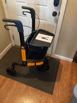 BRAND NEW STROLL AID FOLDABLE 3 WHEEL WALKER PERFECT!!!