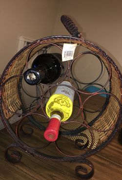 Wine rack bottle holder