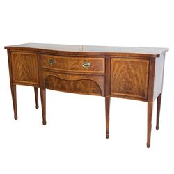 Henredon "18th Century Portfolio" Federal Style Mahogany Sideboard