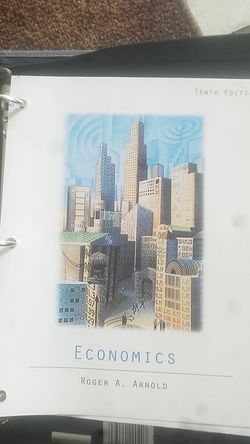 Economics 10th edition. Roger Arnold.