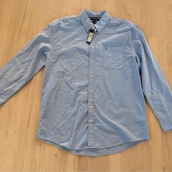 Men’s Tommy Hilfiger XXL button up blue shirt
