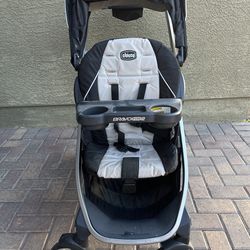 Chicco BravoFor2 - Double Stroller - standing / sitting