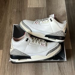 Jordan 3 cement reimagined size 12