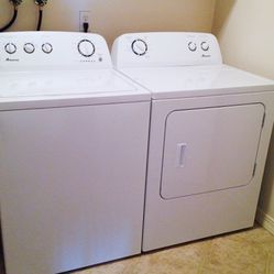 New Delivered Washer and Dryer Set