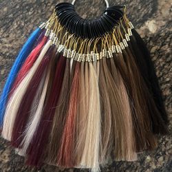 Hair Extensions Color Ring Chart 