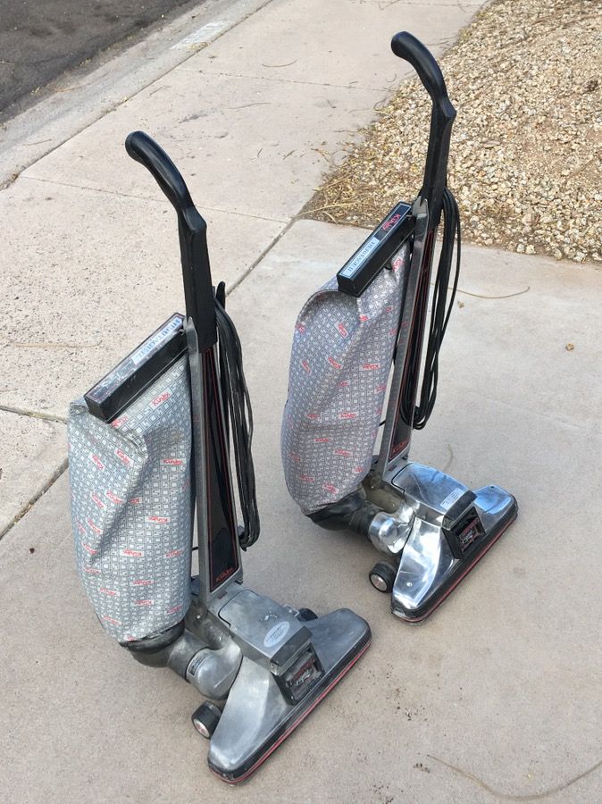 Pair of Kirby Heritage II Legend vacuum cleaners for Sale in Tempe, AZ