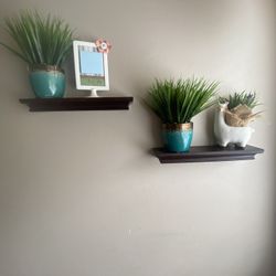Wall Wood Shelves 