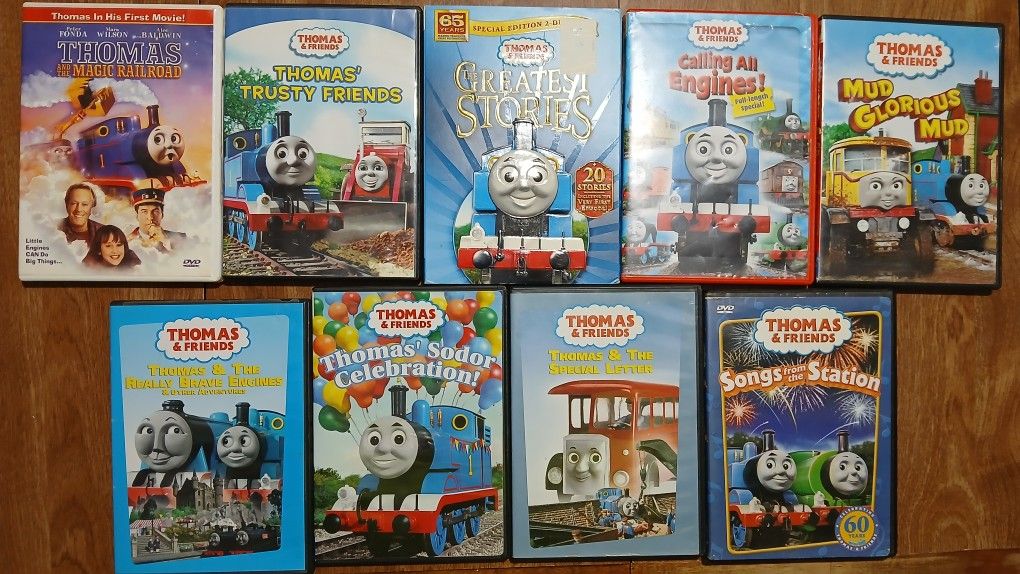 Thomas the Tank Engine DVDs