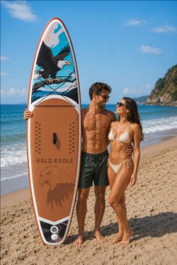 BRAND NEW INFLATABLE PADDLE BOARD