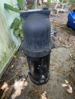 Pro Clean Plus Pool Cartridge Tank- Top -PARTS ONLY!