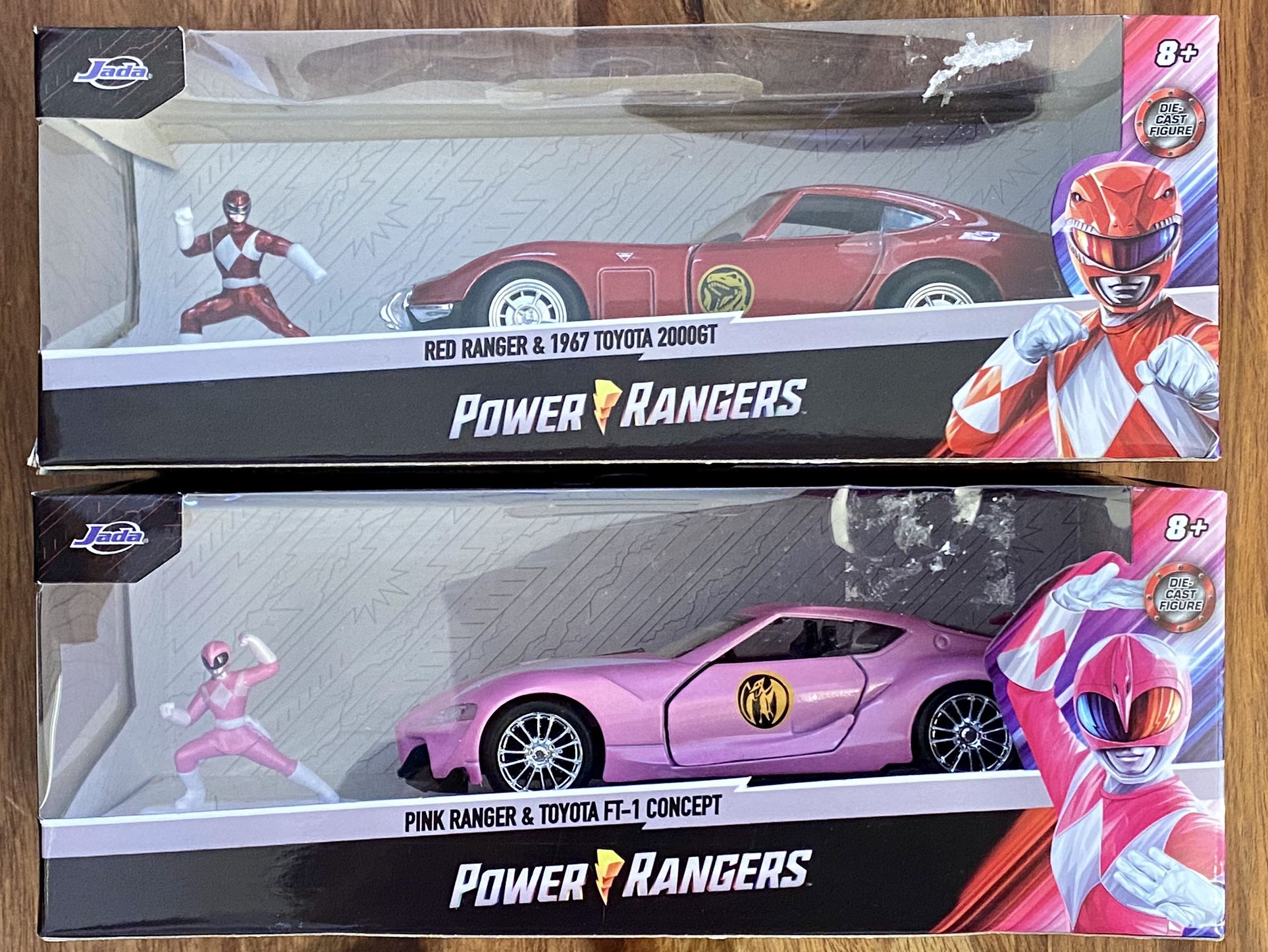 Power Rangers with Cars