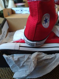 Converse RED Unisex Fashion Sneakers