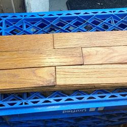 Reclaimed Hardwood Floors Red Oak 1/2 × 2, 1 Time Sanded Exelent For Repairs 
