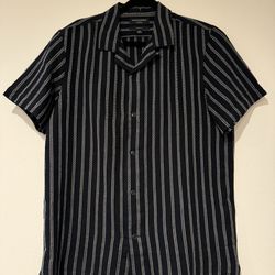 Banana Republic Button Up Shirt Short Sleeve Size Medium Men New No Tags