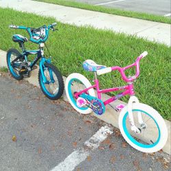 Kids 16" Bike Great Condition Both For $100