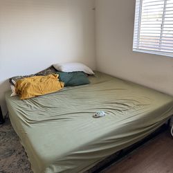 Free/ give a way king size bed frame and king size bed