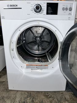 A BOSCH DRYER THAT HAS ECOSMART, ACTIVEDRY, AND DYNAMICAIR AS A PART OF IT! Additionally, ITS VENTED STACKABLE OR SIDE BY SIDE DRYER! 