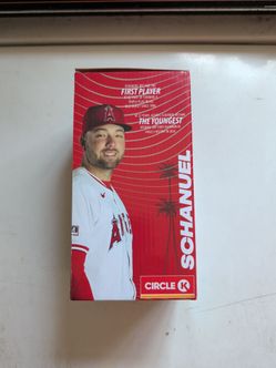 Schanuel LA Angels Bobblehead Circle K Promo obo