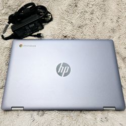 HP Chromebook X360 Touchscreen In Sky Blue