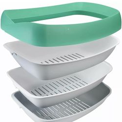 Litter Box- 3 Sifting Tray System