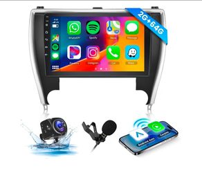[2G+64G] Android Car Stereo for Toyota Camry 2015 2016 2017 Head Unit, Wireless Carplay Android Auto