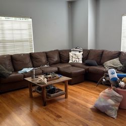 Leather Sectional Couch