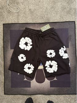 Black and White Denim Tears shorts size M