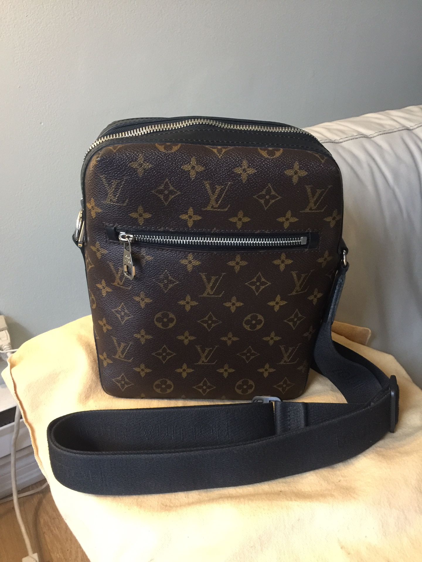 Louis Vuitton Monogram Macassar Torres PM Messenger Side Bag