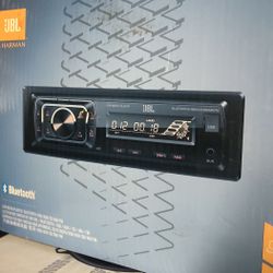 JBL BLUETOOTH USB AUXILIARY CAR STEREO HEAD UNIT 