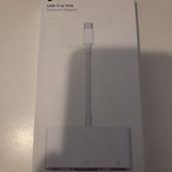 Apple USB C to VGA adapter New