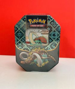 Paldean Fates Tin (Great Tusk)