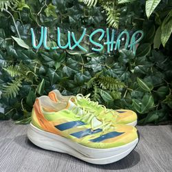 Adidas Adizero Prime X Shoes Mens Size 11 Green Sneakers Running Gym Pulse Lime