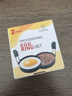 Professional Egg Ring Set