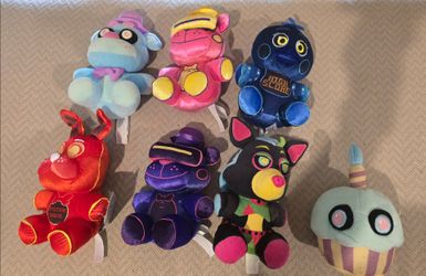 Funko FNAF plush 6" lot