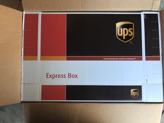 Ups express box deals