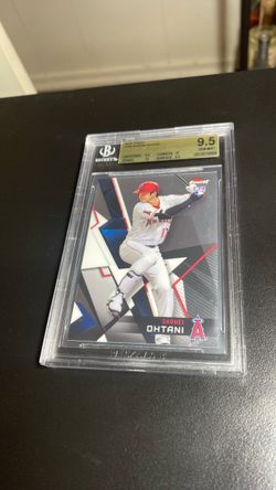 2018 Topps Finest Shohei Ohtani Rookie BGS 9.5++ w/two 10 Subgrades