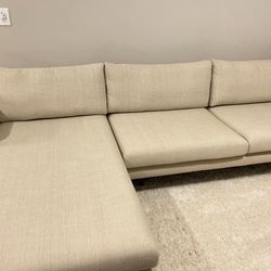 Sofa - Upholstered Chaise L-Sectional