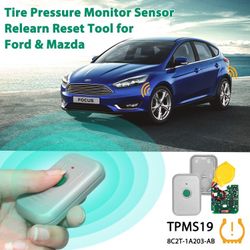 TPMS Reset Tool Sensor Relearn Reset Tool for Ford and Mazda Tire Pressure Monitor System Sensor Programming Training Activation Tool TPMS Trigger Too